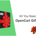 OpenCart Gift Card Extension