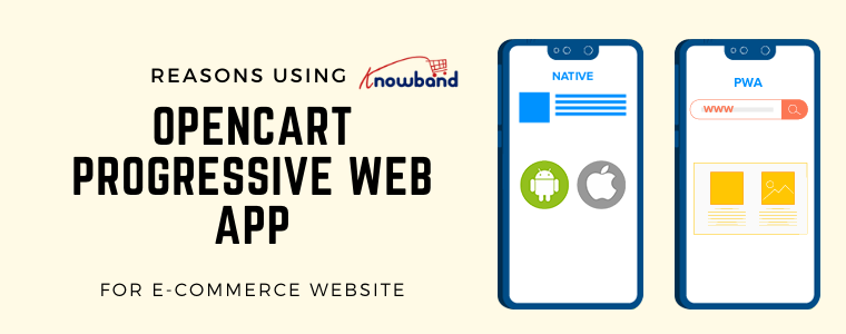 Reasons Using Opencart Progressive Web App for E-commerce Website