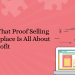 Top 3 reasons that proof selling on eBay marketplace is all about profit