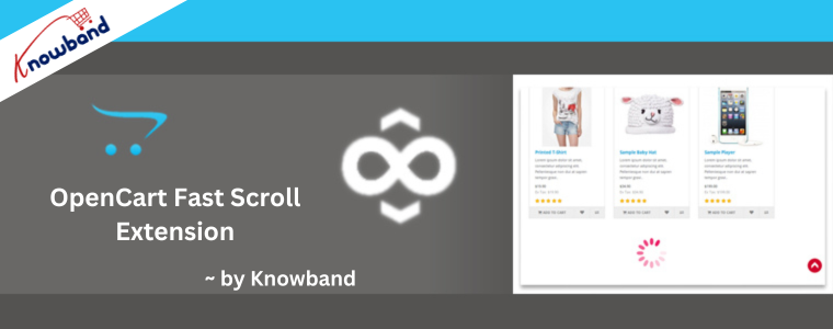 OpenCart Fast Scroll Extension by Knowband