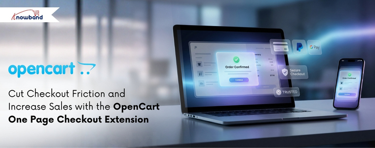 OpenCart one page checkout extension reducing checkout steps and increasing conversions