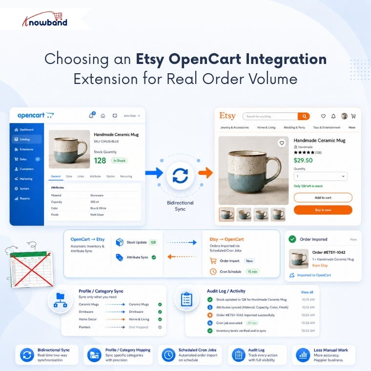 Choosing an Etsy OpenCart Integration Extension for Real Order Volume